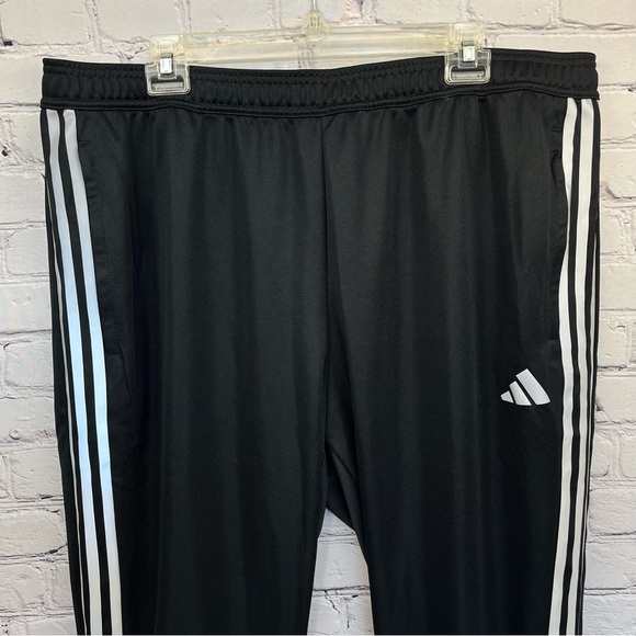 NWT Adidas Men’s Tiro 23 Reflective 3–Stripe Track Pants Black/Silver Sz 2XL - Picture 6 of 16